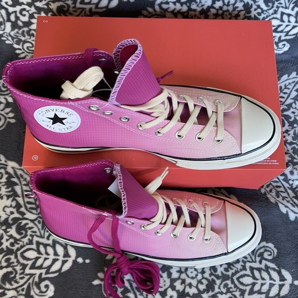 Converse Chuck Taylor 70 Hi Rose Maroon/Naples MEN`S - Picture 3 of 16